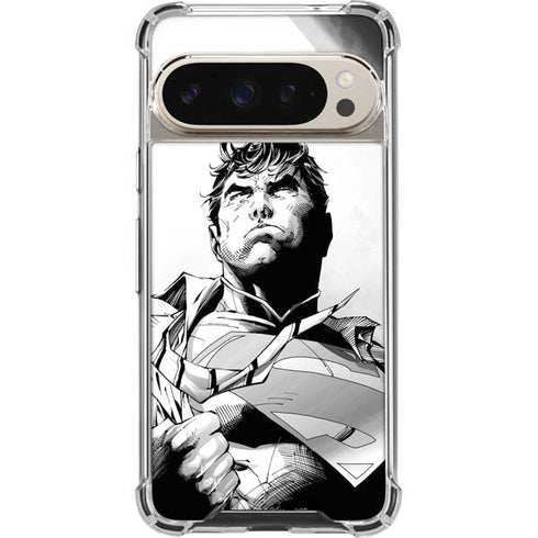 DC Comics Superman Unchained #1 SD Comic Con Variant Cover New 52 Art by Jim Lee Pixel 9/9 Pro Clear Case